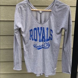 kansas city royals long sleeved top